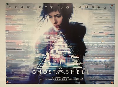 Lot 133 - GHOST IN THE SHELL (2017) UK quad film posters...