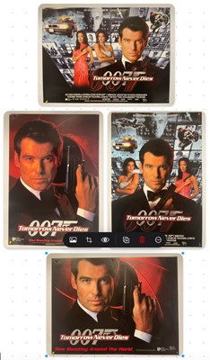 Lot 106 - TOMORROW NEVER DIES (1997) set of 4 advance...