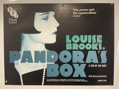 Lot 59 - PANDORAS BOX (1929) UK Quad film poster - 2018...