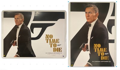 Lot 99 - NO TIME TO DIE (2021) UK Quad and one sheet,...