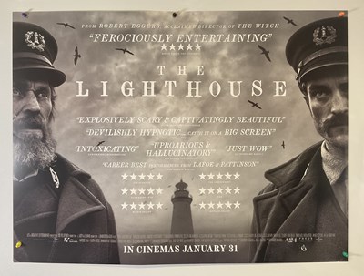 Lot 191 - THE LIGHTHOUSE (2019) UK Quad film poster,...