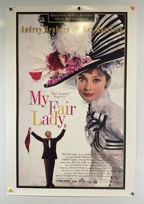 Lot 200 - MY FAIR LADY (1964) 1994 one sheet 30th...