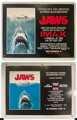 Lot 172 - JAWS (2012) 2 UK Quad film posters and the...