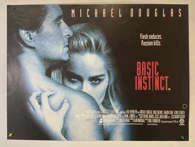 Lot 66 - BASIC INSTINCT (1992) UK Quad film poster, rolled