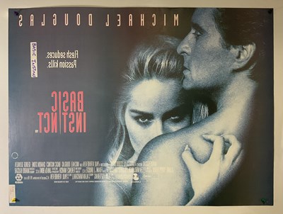 Lot 66 - BASIC INSTINCT (1992) UK Quad film poster, rolled