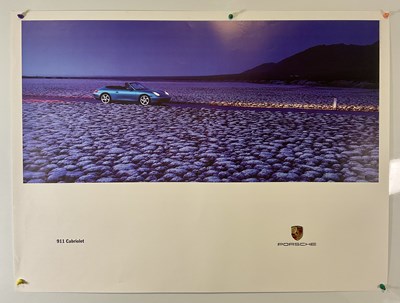 Lot 229 - Porsche 911 Cabriolet official Porsche Poster...