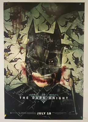 Lot 123 - THE DARK KNIGHT (2008) Us one sheet, wildings...