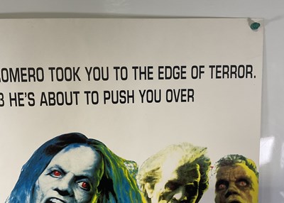 Lot 180 - NIGHT OF THE LIVING DEAD (1993) UK Quad film...