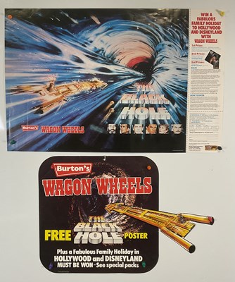 Lot 128 - A pair of THE BLACK HOLE (1979) Wagon Wheels...