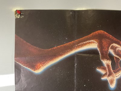 Lot 147 - E.T THE EXTRA TERRESTRIAL (1982) UK Quad film...