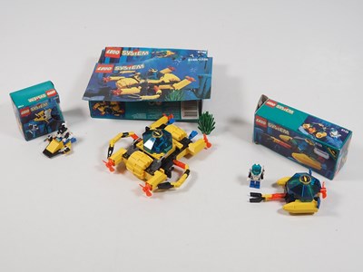 Lot 16 - LEGO - AQUAZONE - A group of three Aquanauts...