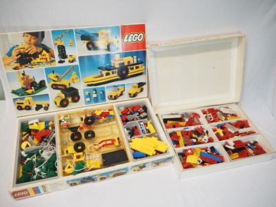 Lot 48 - LEGO - A pair of vintage Lego sets comprising...