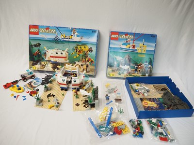 Lot 49 - LEGO - TOWN - A group of three Divers sets...