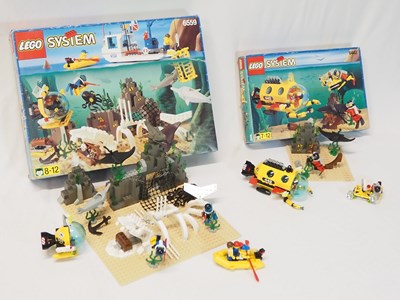 Lot 50 - LEGO - TOWN - A pair of Divers sets comprising...