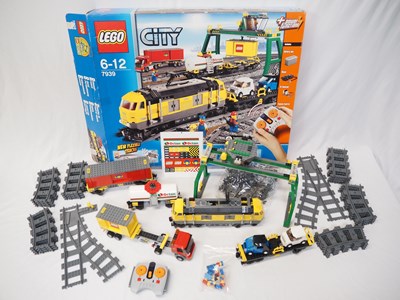 Lot 54 - LEGO - CITY #7939 RC Train - Cargo Train -...