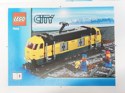 Lot 54 - LEGO - CITY #7939 RC Train - Cargo Train -...