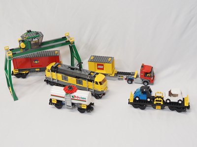 Lot 54 - LEGO - CITY #7939 RC Train - Cargo Train -...