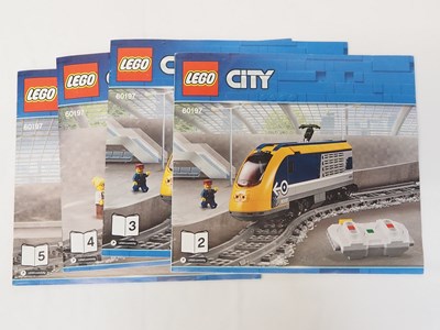 Lot 58 - LEGO - CITY #60197 RC Train - Passenger Train -...