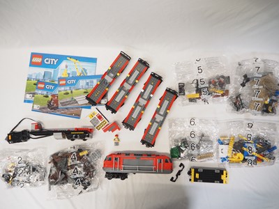 Lot 61 - LEGO - CITY #60098 RC Train - Heavy Haul Train...