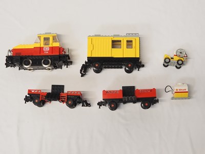 Lot 63 - LEGO - TRAIN #7735 - 12v Freight Train - some...