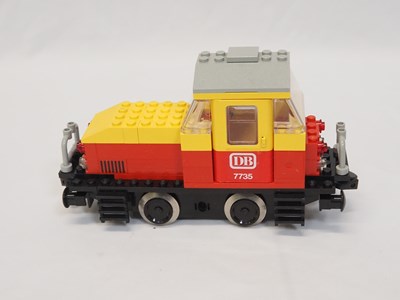 Lot 63 - LEGO - TRAIN #7735 - 12v Freight Train - some...