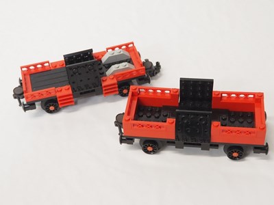 Lot 63 - LEGO - TRAIN #7735 - 12v Freight Train - some...