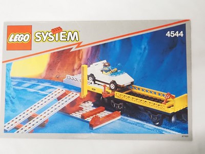 Lot 71 - LEGO - TRAIN #4544 9v Car Transport Wagon with...