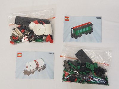 Lot 83 - LEGO - TRAIN - 9v My Own Train - A pair of...