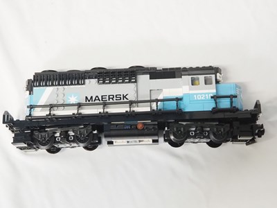 Lot 97 - LEGO - TRAIN #10219 RC Train - Maersk...