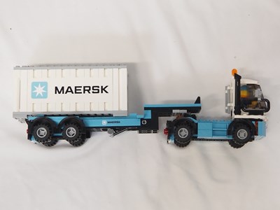 Lot 97 - LEGO - TRAIN #10219 RC Train - Maersk...