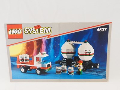 Lot 99 - LEGO - TRAIN #4537 9v Twin Tank Transport -...