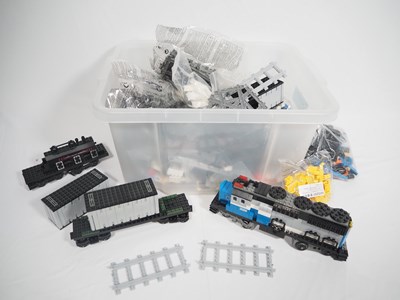 Lot 101 - LEGO COMPATIBLE - A box of compatible bricks...