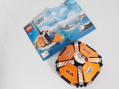 Lot 110 - LEGO - CITY - A group of three Coast Guard...