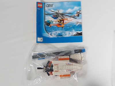Lot 110 - LEGO - CITY - A group of three Coast Guard...