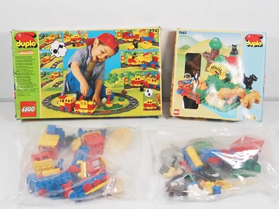 Lot 163 - DUPLO #2665 Zoo Wild Cats - unchecked for...