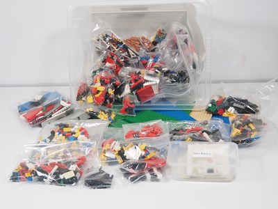 Lot 202 - LEGO - A large quantity of mixed 'non standard'...