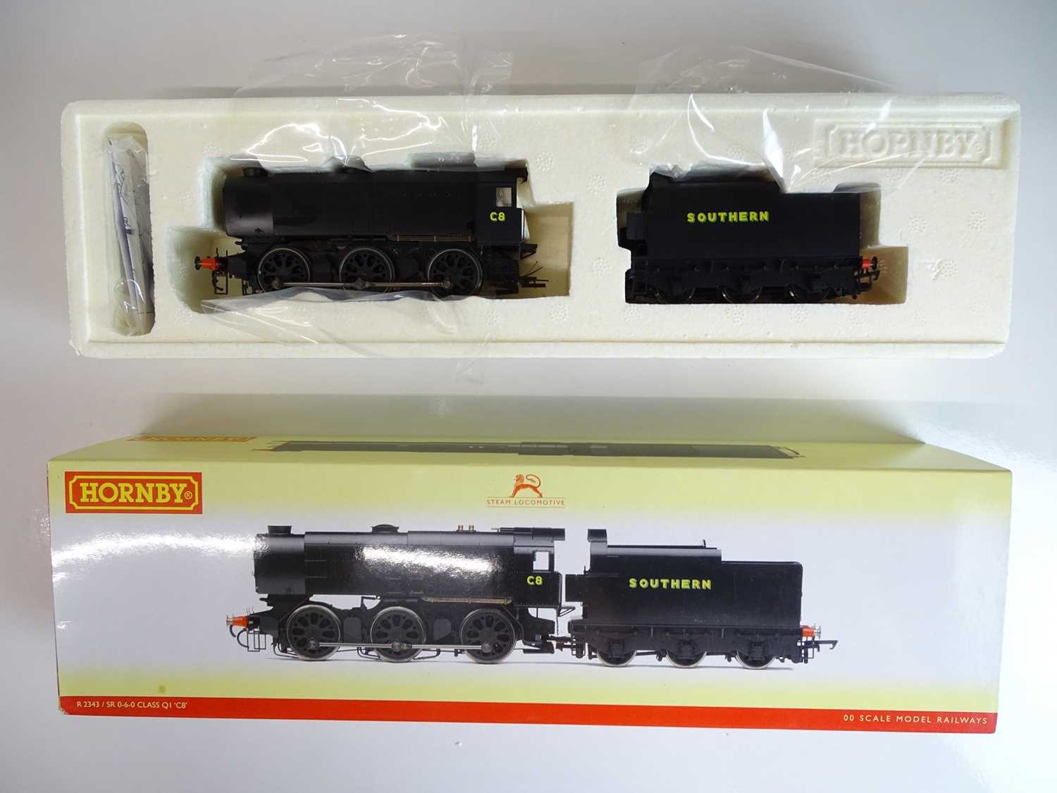 Lot 352 - OO SCALE MODEL RAILWAYS: A HORNBY R2343 Class...