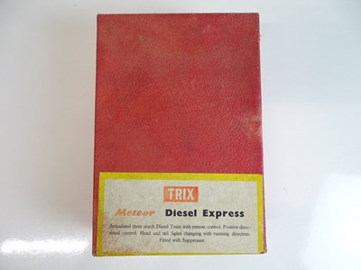 Lot 373 - OO SCALE MODEL RAILWAYS: A TRIX Meteor diesel...