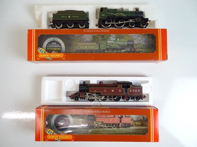 Lot 381 - OO SCALE MODEL RAILWAYS: A pair of HORNBY...