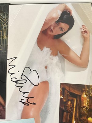 Lot 383 - A collection of mixed celebrity autographs to...