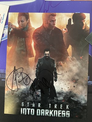 Lot 383 - A collection of mixed celebrity autographs to...