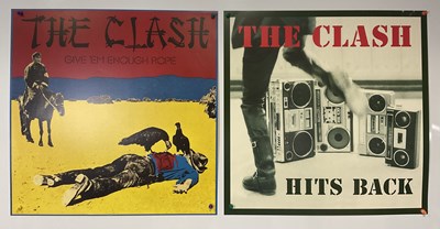 Lot 272 - THE CLASH - A group of album artwork...