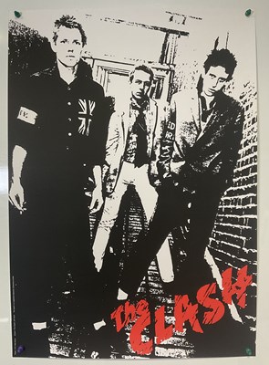 Lot 272 - THE CLASH - A group of album artwork...