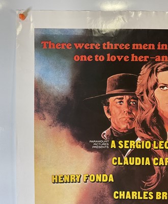 Lot 143 - ONCE UPON A TIME IN THE WEST (1968) One Sheet,...