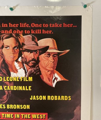 Lot 143 - ONCE UPON A TIME IN THE WEST (1968) One Sheet,...