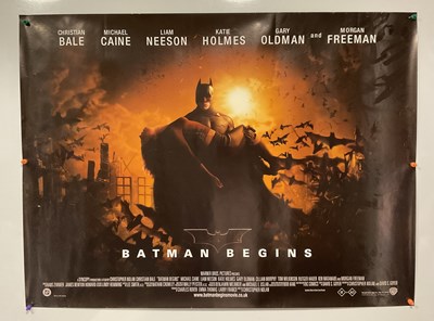 Lot 157 - BATMAN BEGINS (2005) UK Quad film poster, rolled.