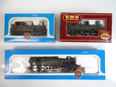 Lot 390 - OO SCALE MODEL RAILWAYS: A group of steam tank...