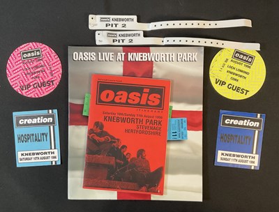 Lot 166 - A collection of unused OASIS gig and festival...