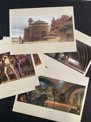 Lot 304 - STAR WARS - A group of three Star Wars artwork...