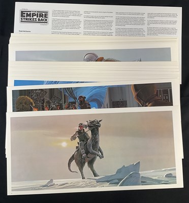 Lot 304 - STAR WARS - A group of three Star Wars artwork...